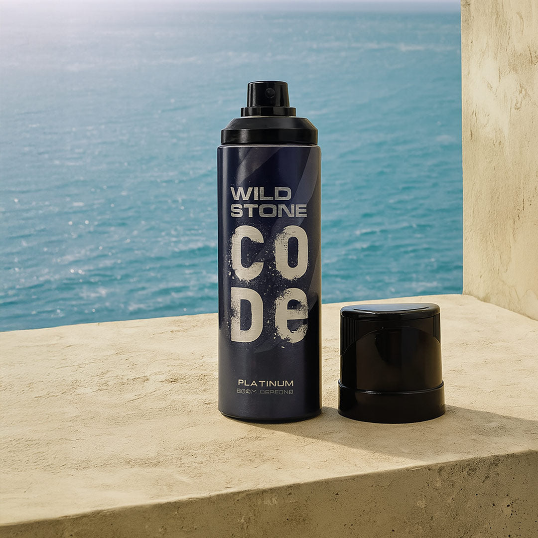 Wild Stone CODE Platinum Body Perfume – Personalized Edition | Love Craft Gifts