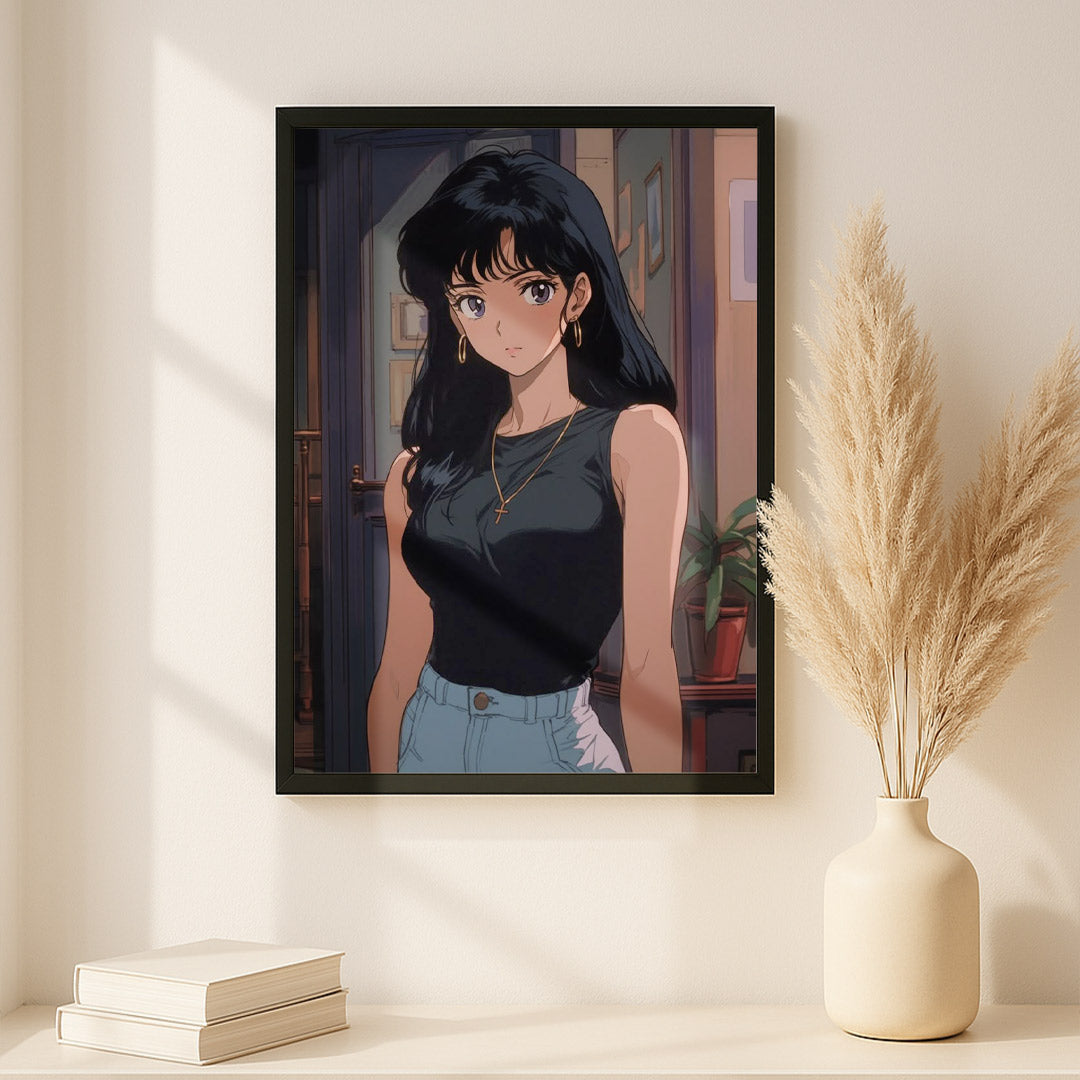 Custom Anime-Style Portrait from Photo – Personalized Digital Art in Vibrant Style | Love Craft Gifts