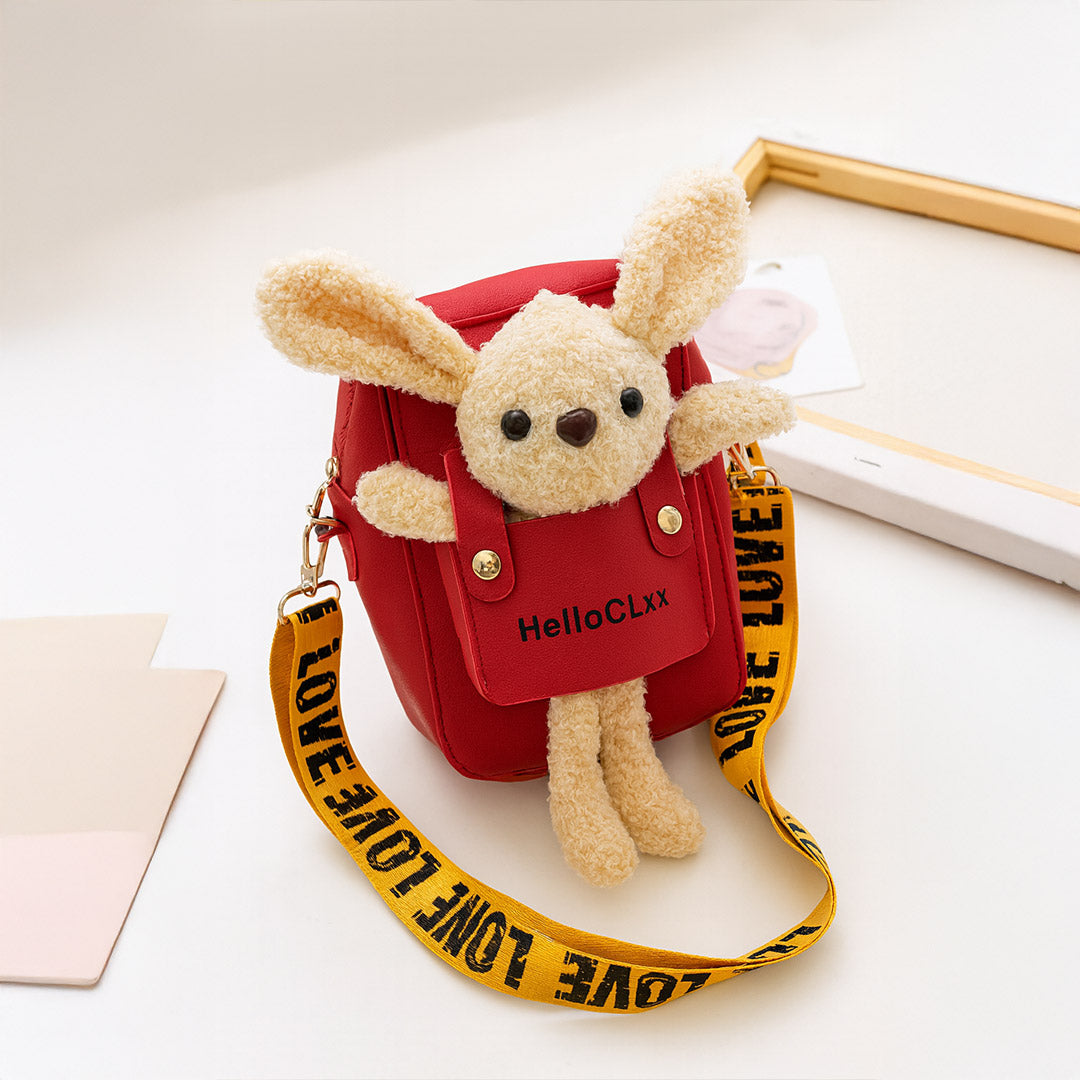 Personalized Bunny Plush Sling Bag | Love Craft Gifts