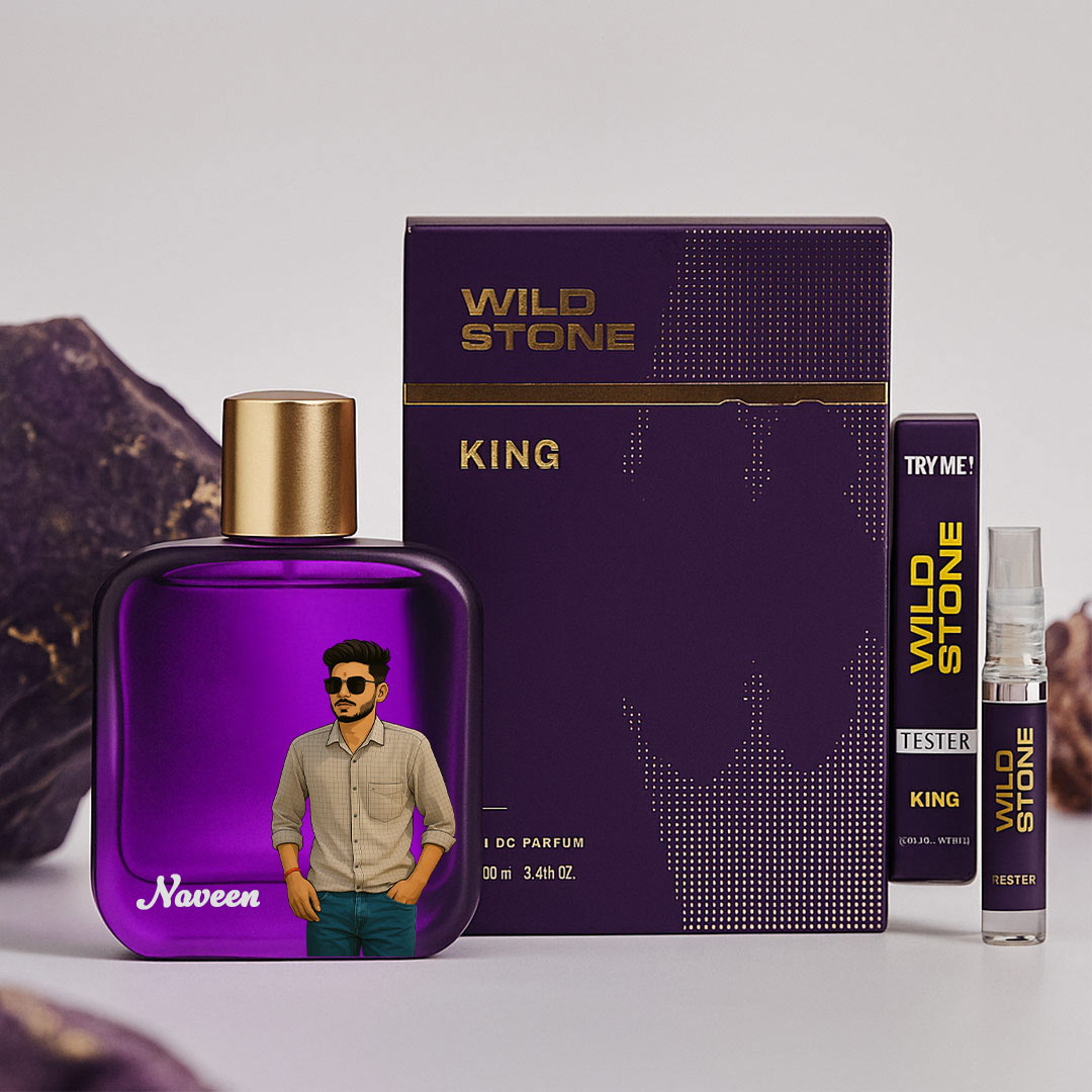 Wild Stone KING Perfume – 100ml Custom Edition | Love Craft Gifts