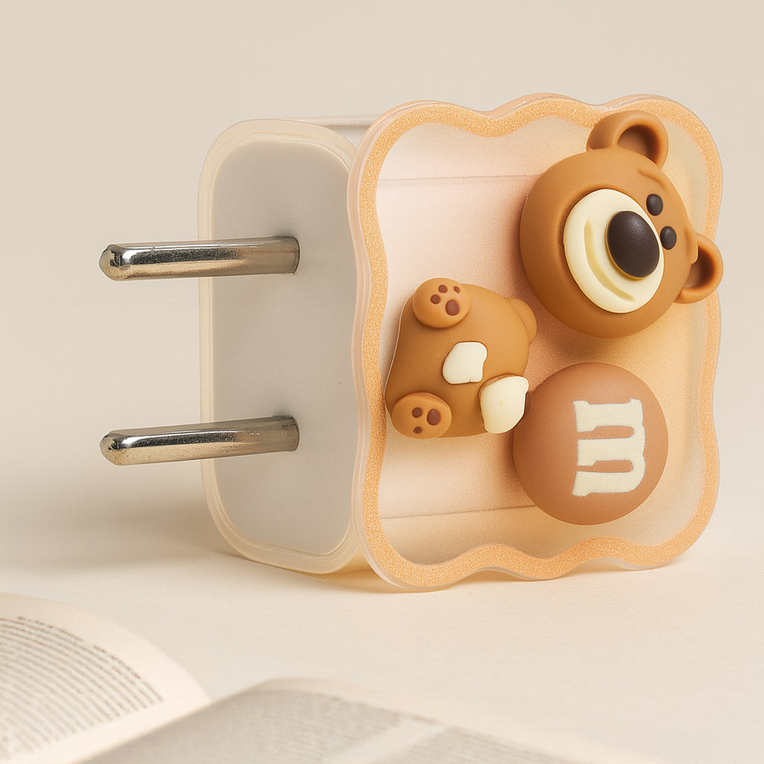 Customized Charger & Cable Protector with Cartoon Photo | Love Craft Gifts