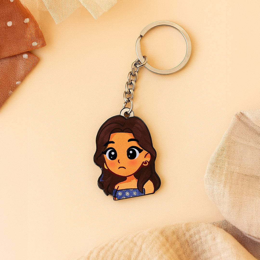 Personalized Emoji Keychain – 12-Piece Combo Set | Love Craft Gifts