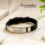 Personalized Men’s Leather Bracelet| Love Craft Gifts