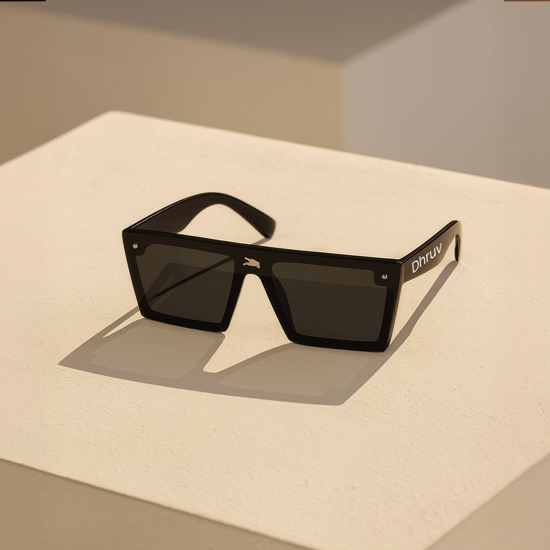 Custom Name Boxy Frame Sunglasses | Love Craft Gifts