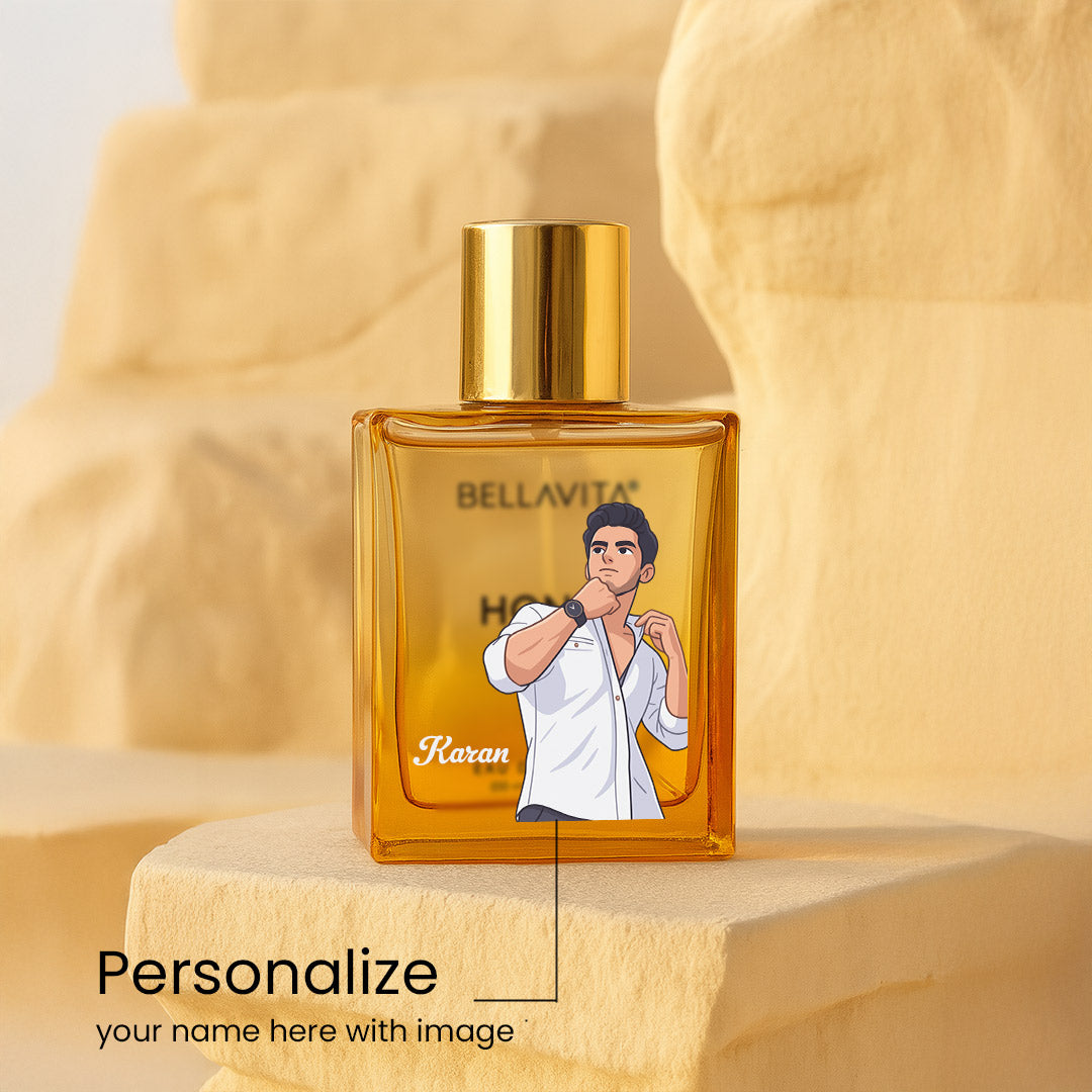 Bella Vita Honey Oud Unisex Perfume – Personalized 100ml | Love Craft Gifts