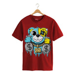 Street Style Money Bear Graphic T-Shirt