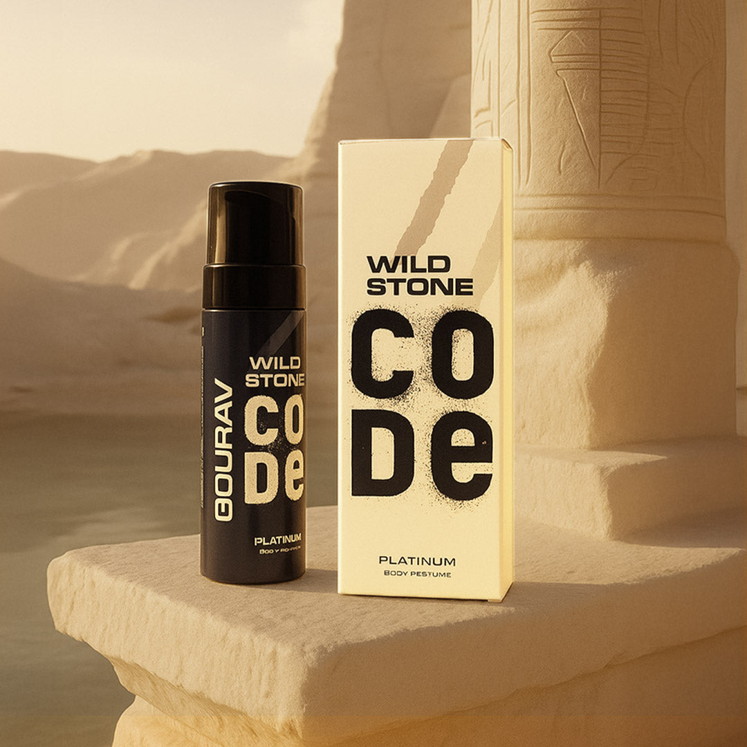 Wild Stone CODE Platinum Body Perfume – Personalized Edition | Love Craft Gifts