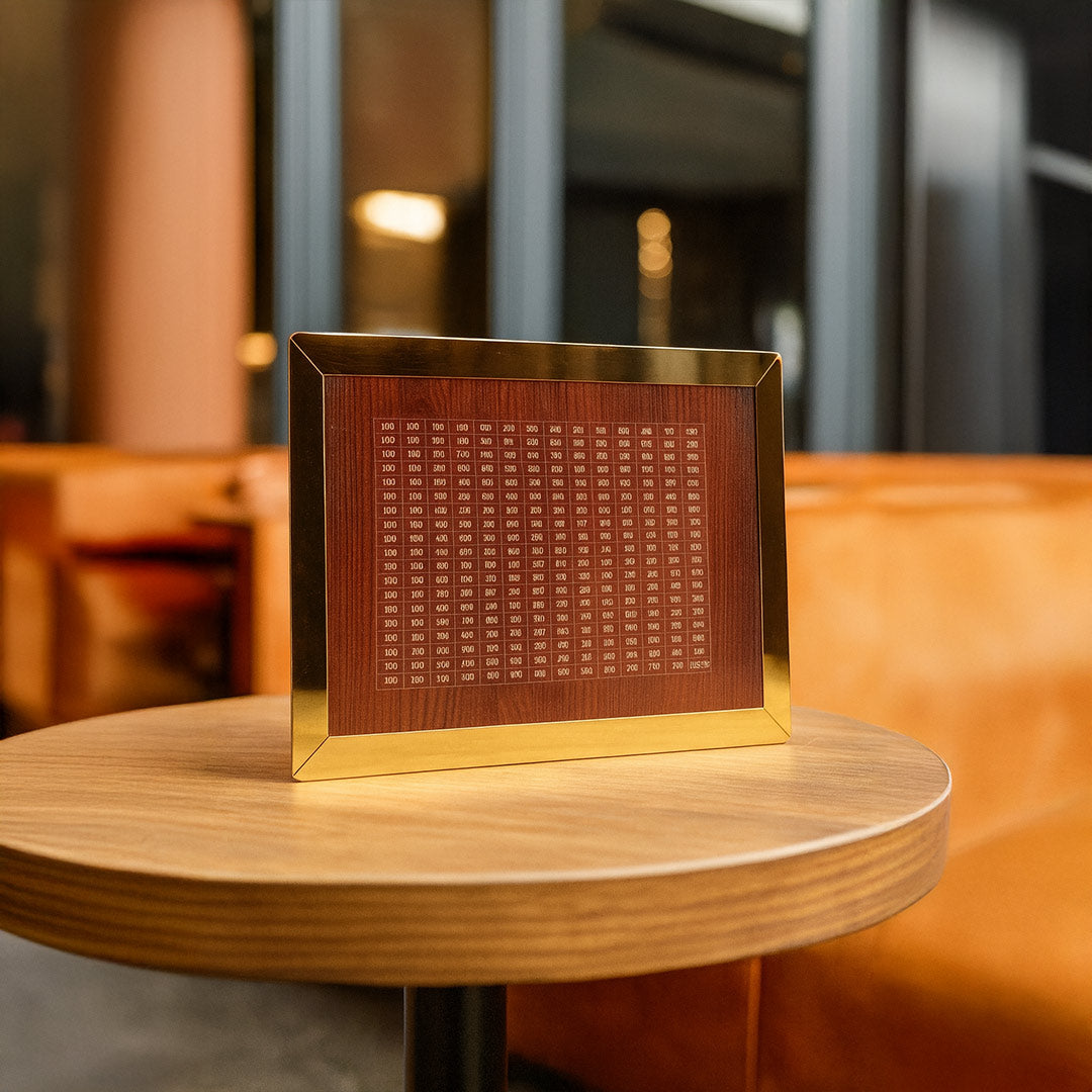 Personalized Wooden Piggy Bank with Calendar & Clock | Love Craft Gifts