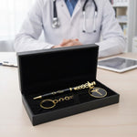 Personalized Doctor Pen & Keychain Gift Set