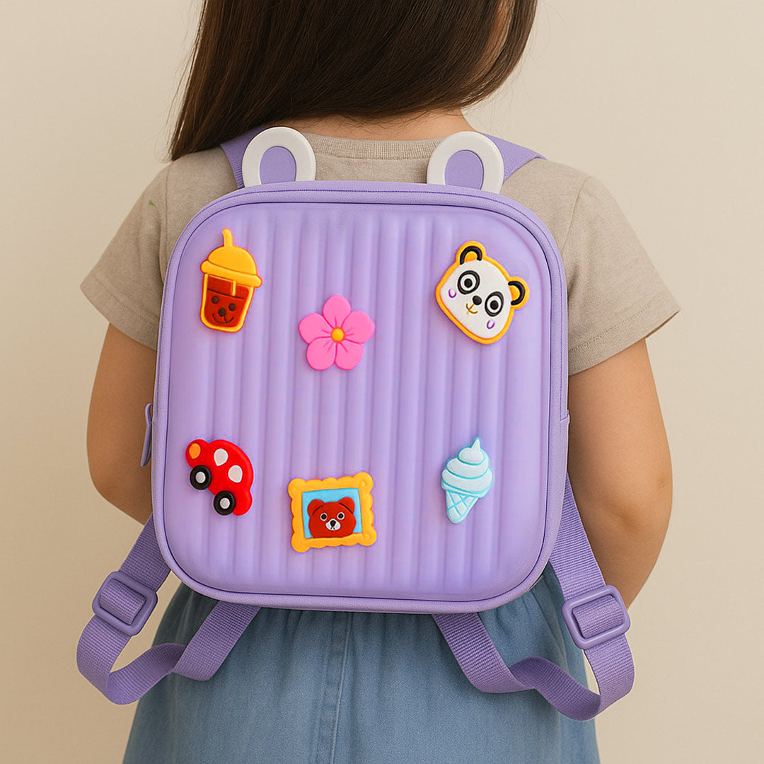 Personalized Kids Crossbody Bag – Cute Cartoon Charms & Custom Name Strap | Love Craft Gifts