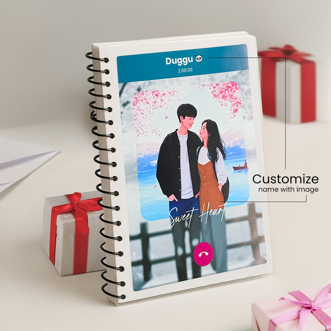Personalized Chat Memory Book – 6x8" | Love Craft Gifts