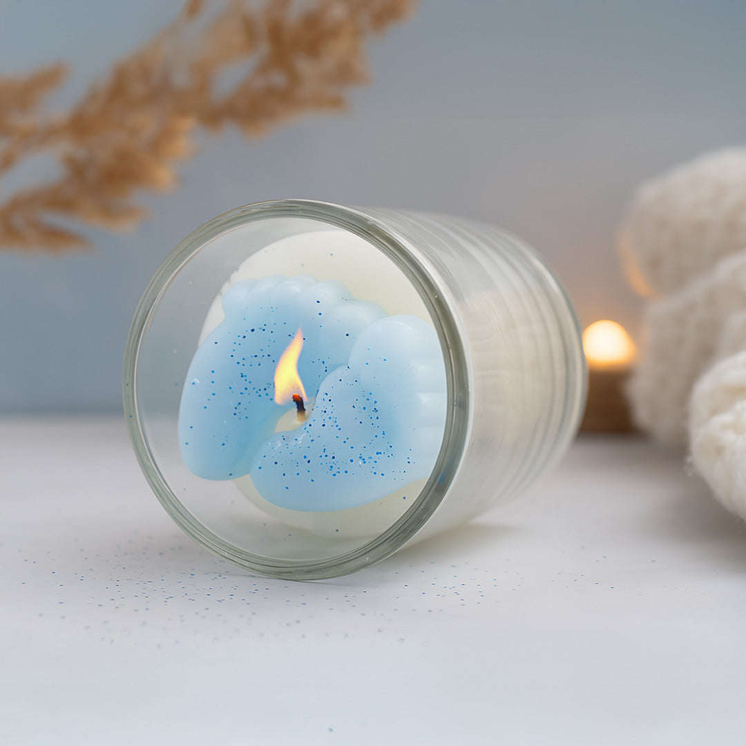 Dual-Tone Glitter Jar Candle | Love Craft Gifts