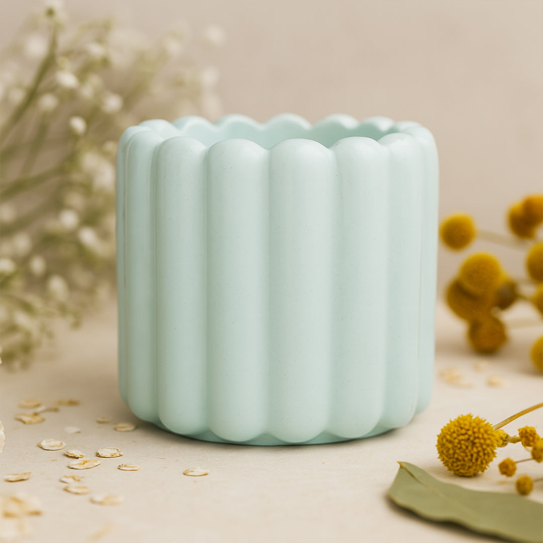 Ripple Jar Scented Candle – Blue & Pink Options | Love Craft Gifts