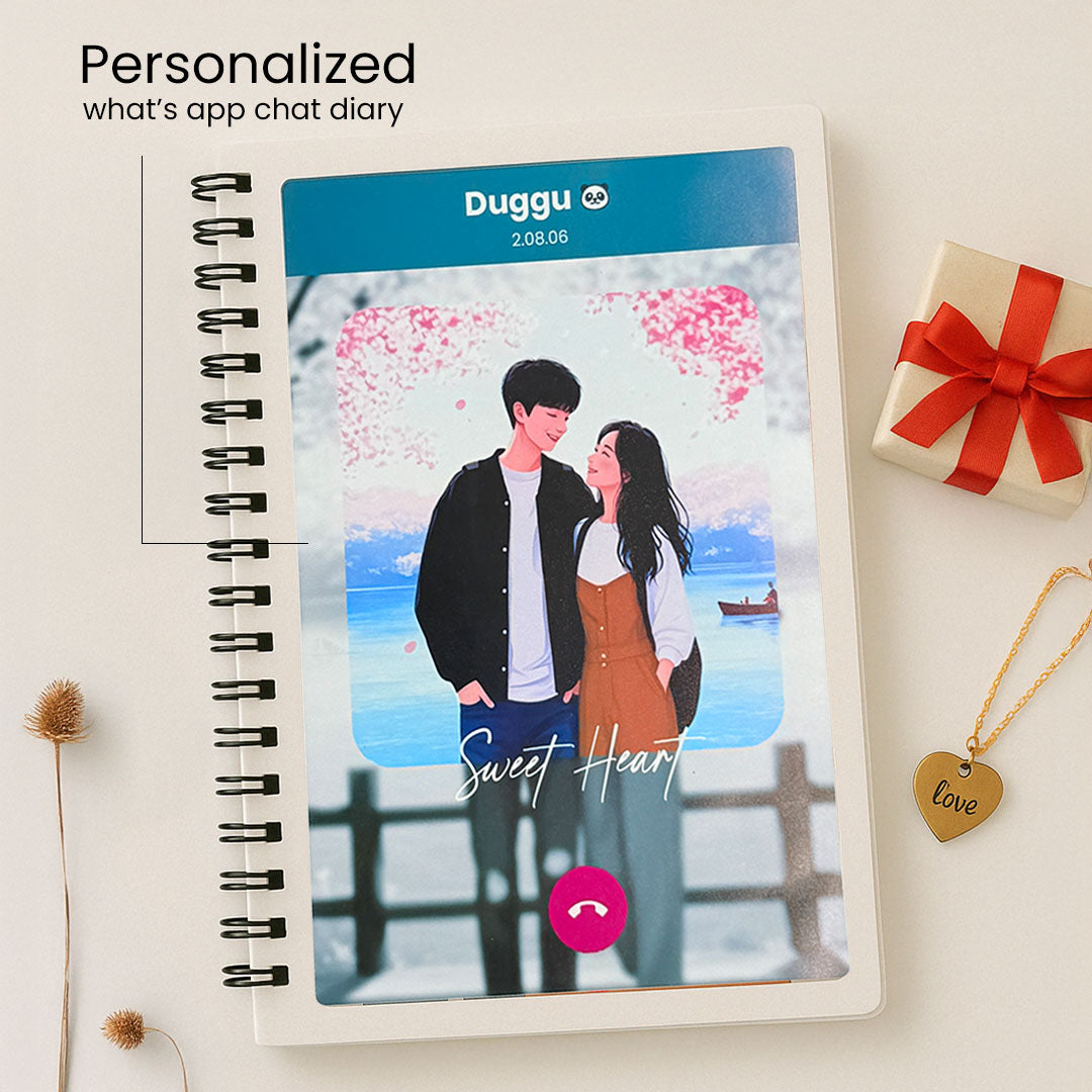 Personalized Chat Memory Book – 6x8" | Love Craft Gifts