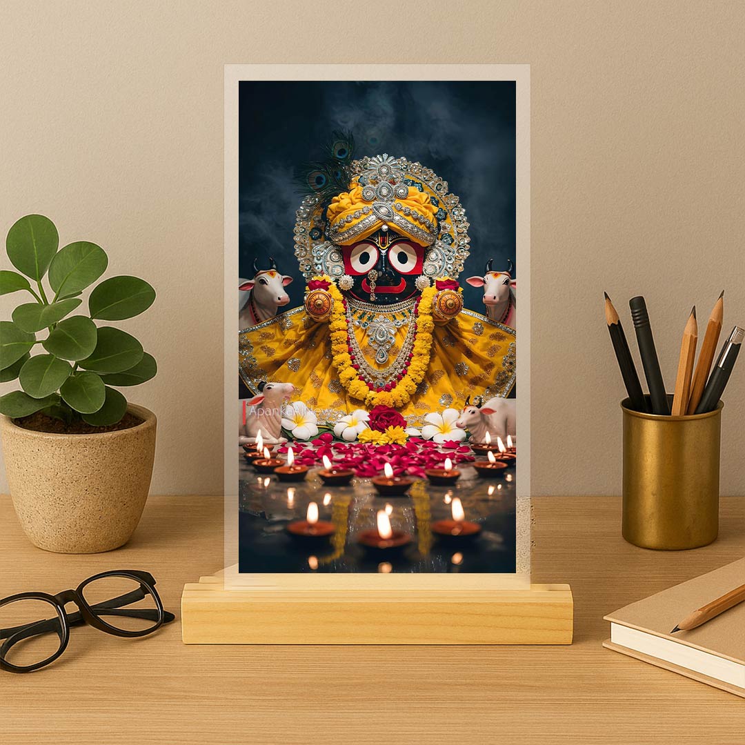 Jagannath Dev 5x7" Table Top / Table Stand Decor | Love Craft Gifts