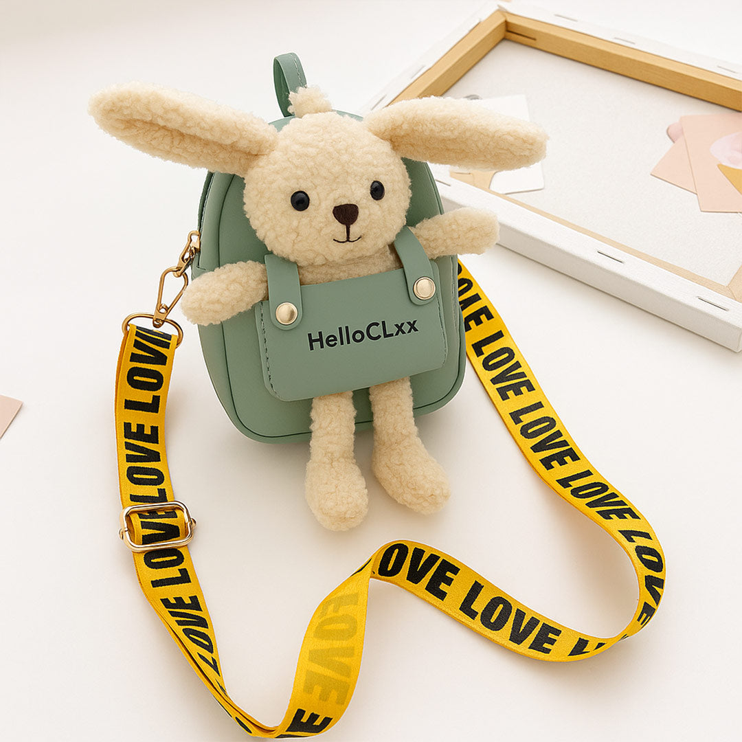Personalized Bunny Plush Sling Bag | Love Craft Gifts