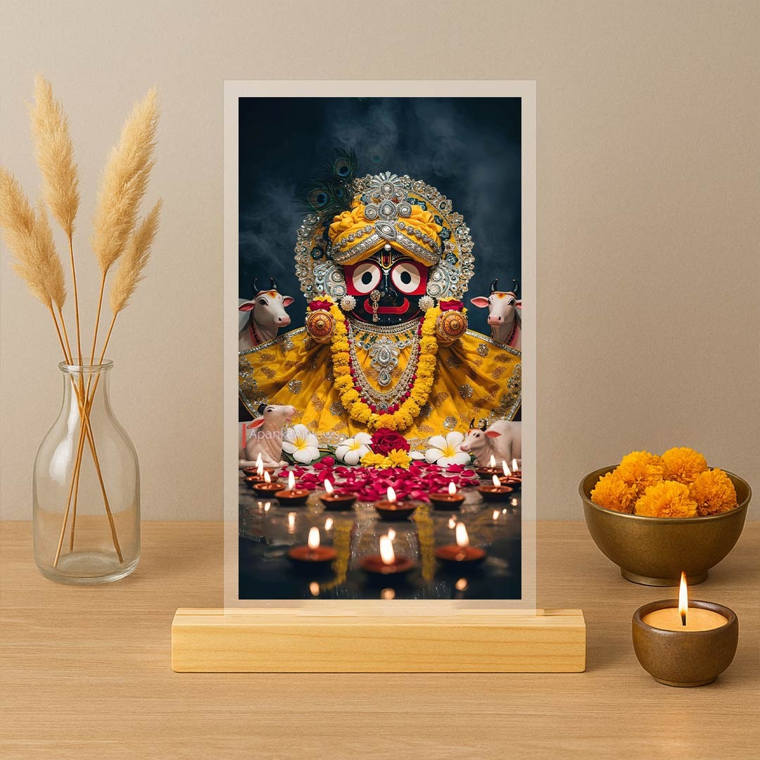 Jagannath Dev 5x7" Table Top / Table Stand Decor | Love Craft Gifts