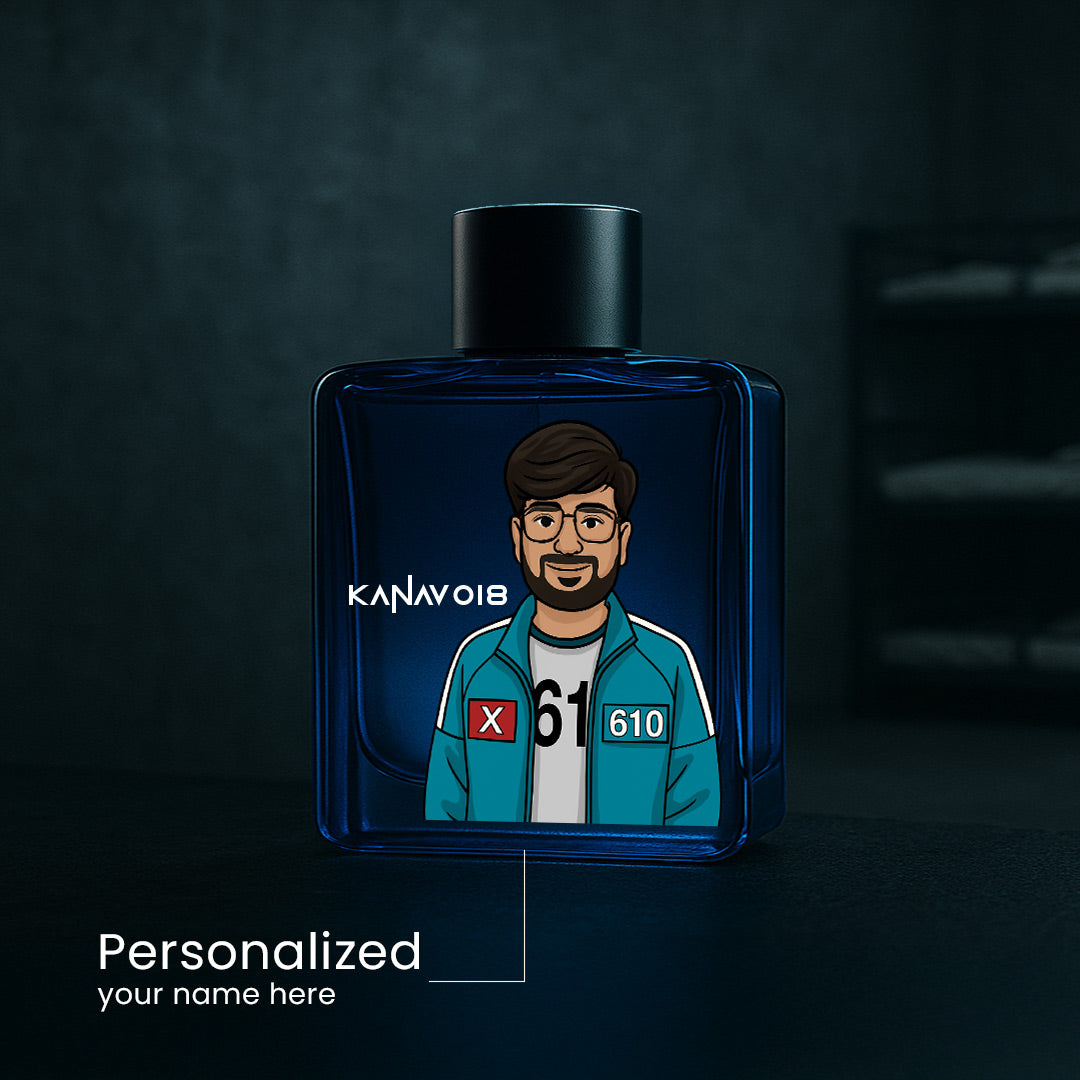 Personalized Squid Game-Inspired Perfume Bottle | Love Craft Gifts