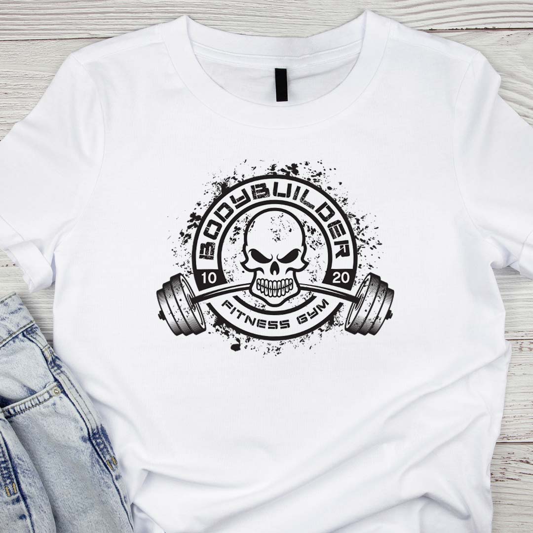 Bodybuilder Printed T-shirt | Love Craft Gifts
