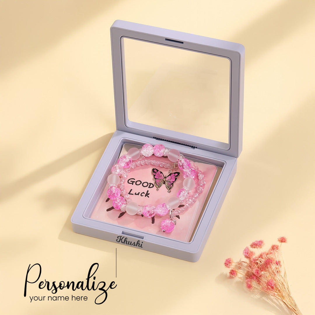 Friendship Day Personalized Bracelet Gift Box | Love Craft Gifts