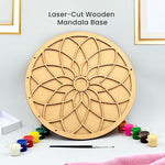 Premium Wooden Painting Board - 8x8 & 10x10 Inch | DIY Art & Craft Kit