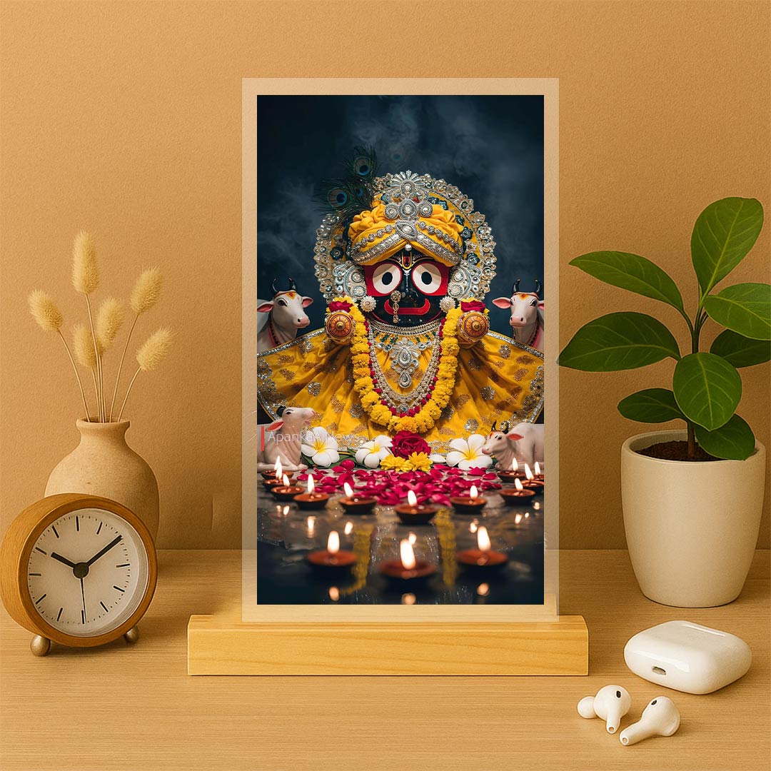 Jagannath Dev 5x7" Table Top / Table Stand Decor | Love Craft Gifts