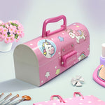 Personalized  Kids Pencil Box With Password Security / Kids Makeup kit