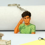 Personalized Ghibli Art Keychains – Custom Acrylic Keychain in Pixart, Square & Round Designs