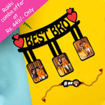 Photo Collage frame- Raksha Bandhan Frame for Brother | Love Craft Gifts