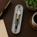 Personalized Pierre Cardin Antica Ball Pen Gold | Premium Black & Gold Pen | Professional Gift | Love Craft Gifts™