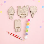 Personalized DIY Ice Cream Painting Kit for Kids | Creative Gift for Kids | Love Craft Gifts™