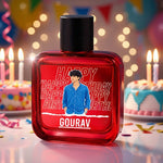 Personalized Happy Birthday Wild Stone Ultra Sensual Perfume – 100ml | Custom Name & Photo Bottle | Love Craft Gifts