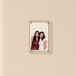 Personalized Best Friend Acrylic Photo Fridge Magnet | Unique Gift for Bestie | Love Craft Gifts™