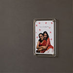 Personalized Sister Acrylic Photo Fridge Magnet | Custom Sister Photo Keepsake | Unique Birthday, Rakhi & Sisterhood Gift for Sister | Love Craft Gifts™