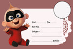 Jack Jack Parr Personalised Notebook Name Slips | Love Craft Gifts|