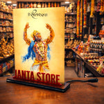 Hanuman Ji Acrylic LED Lamp (6×8")