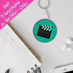 Videographer / Video Camera Keychain | Love Craft Gifts