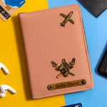 Customized Passport Cover With Name & Charm