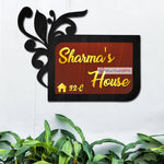 Buy Personalized Wooden Home Name Plates-12x15"