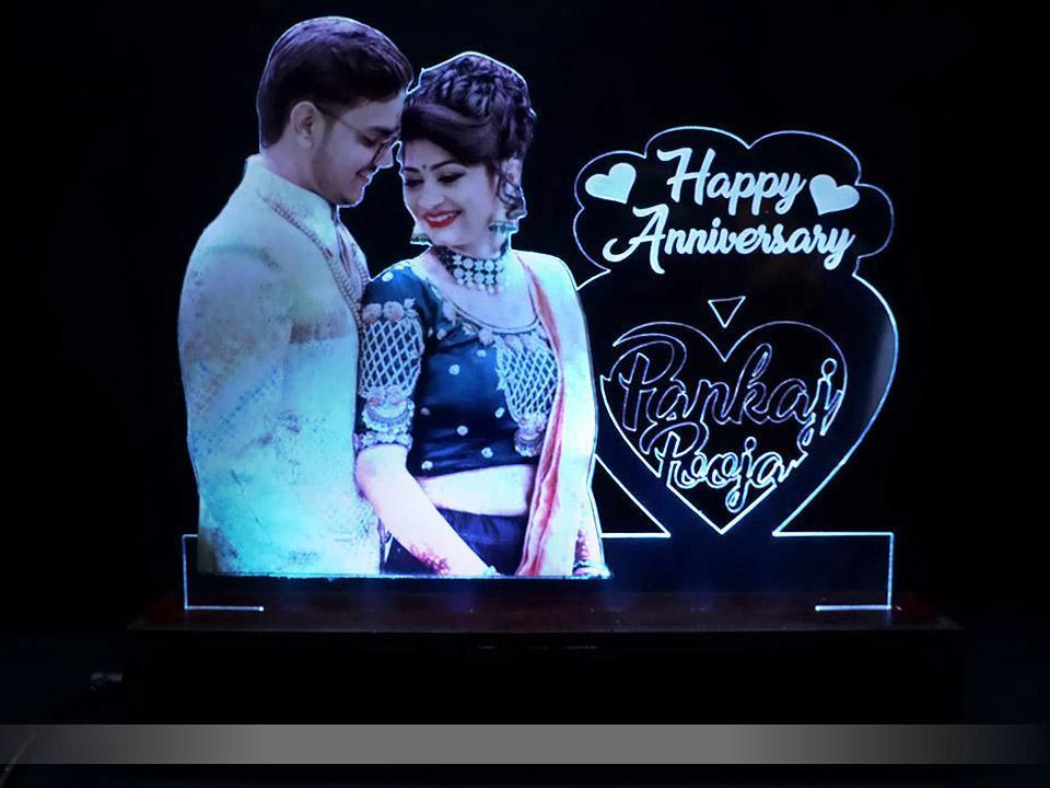 Customized Couple LED Table Lamp