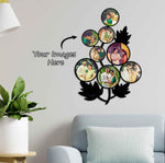 Leaf Wooden Photo Frame With Name