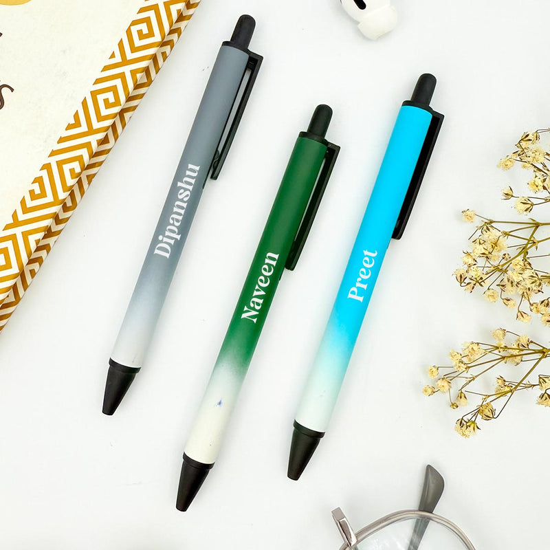 Personalized Pen Push & Pull Cool Design