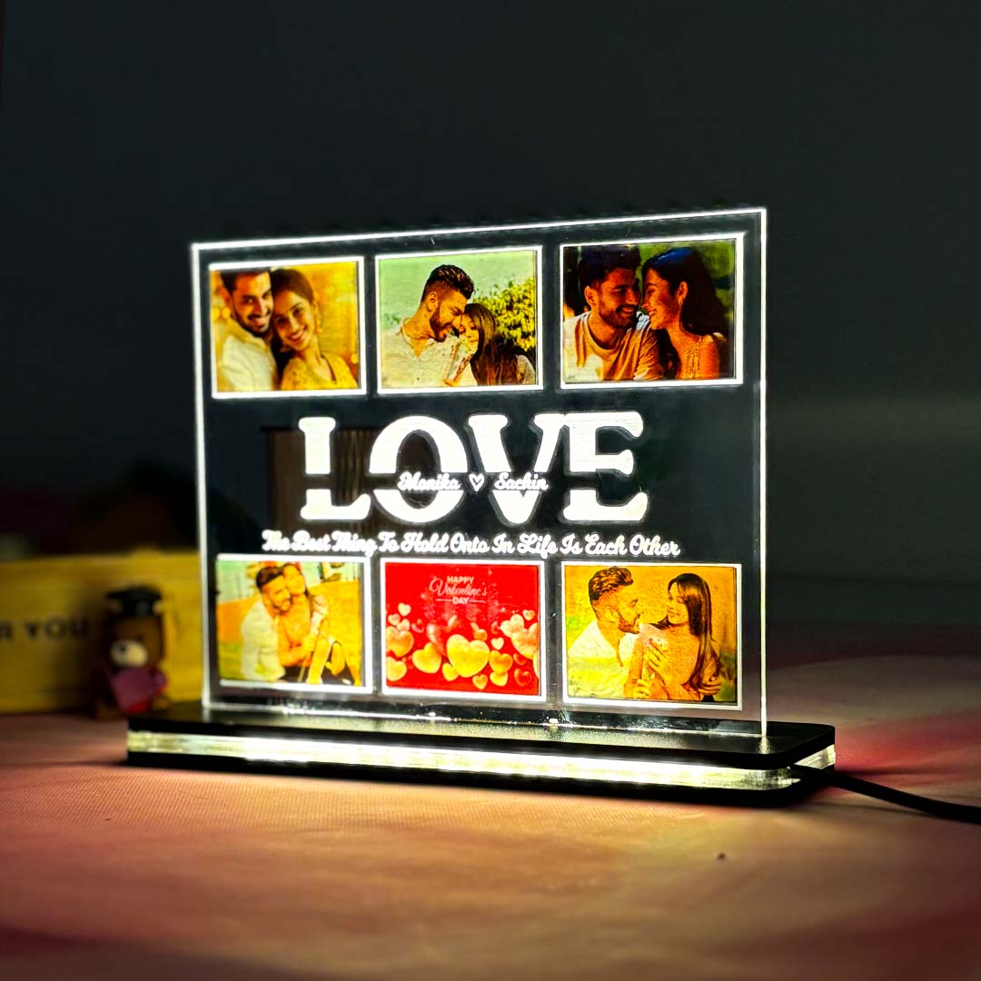 Acrylic Photo Frames and Personalized 3D Lamps