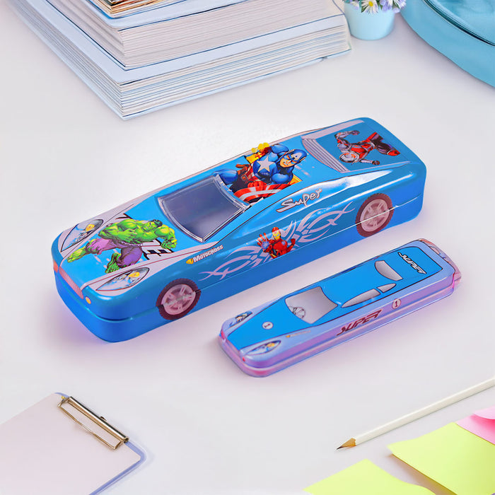 Customized Car Shape Metal Geometry Box