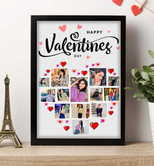 Valentine Special -Personalized Multi Photo Frame For Loved One-8x12