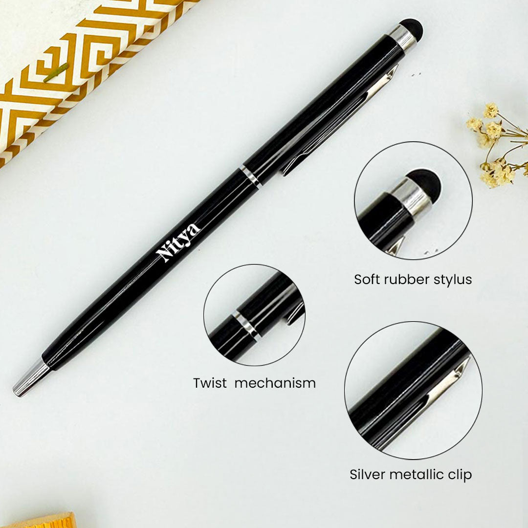 Personalized Twist Pen Metallic Gold Body Look