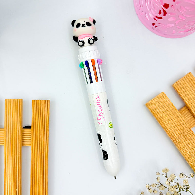 Kitty Calculator Diary with Personalized Panda Pen