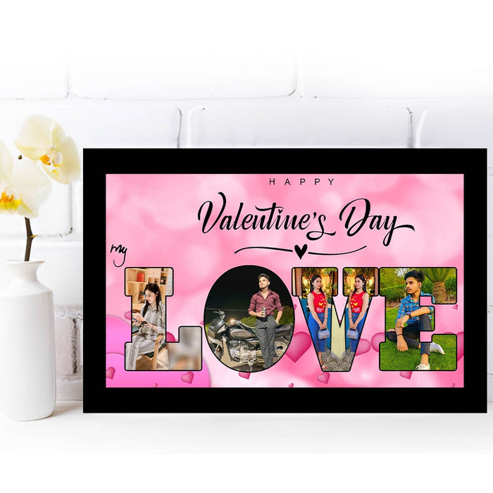 Valentine Special Personalized Love Photo Frame-6x8"