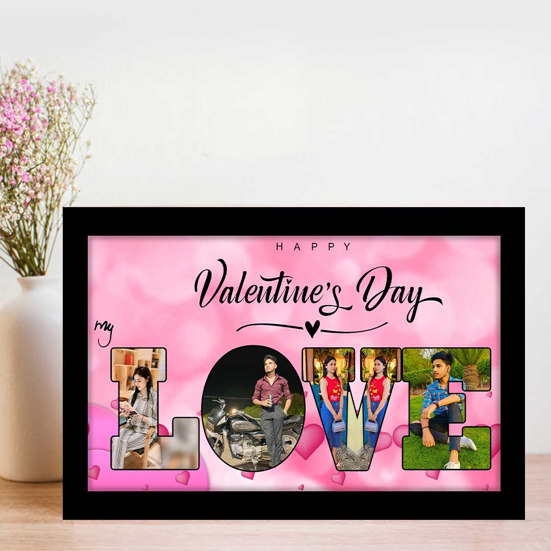 Valentine Special Personalized Love Photo Frame-6x8"