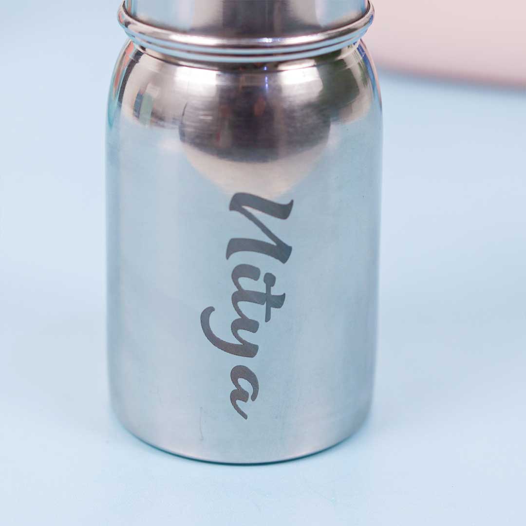 Personalized Kids Feeder / Stainless Steel Baby Bottle for Infant